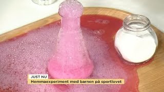 Testa skojiga experiment med barnen hemma  Nyhetsmorgon TV4 [upl. by Ataliah860]