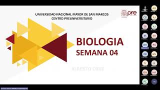 Biología  Semana 04  Pre San Marcos Ciclo Superintensivo 2023 [upl. by Libbie]