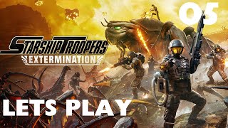 StarShip Troopers Extermination  Lets Play Part 5 [upl. by Anaitsirc]