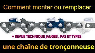 Tutoriel tronçonneuse n° 19 – Vérifier la tension de votre chaîne de tronçonneuse [upl. by Clothilde581]