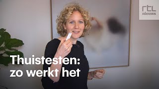 Coronatest thuis zo werkt het [upl. by Newby]