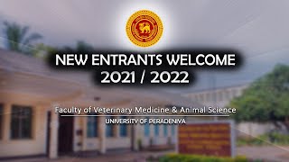 New Entrants Welcome 2021 2022 Faculty of Veterinary Medicine amp Animal Science [upl. by Sugden]