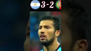 Portugal VS Argentinië Ronaldo VS Messi penalty shoot voetbal portugal messi penaltyshoot [upl. by Ollayos792]