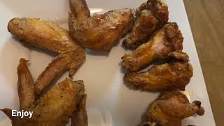 Healthy Air Fryer Chicken Wings Recipe [upl. by Korb6]