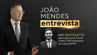 João Entrevista Eric Bortoletto aprovado como Juiz e Promotor [upl. by Markland]