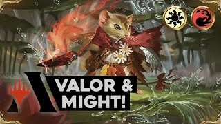 MABELs VALIANT MICE ARMY  Magic the Gathering Arena Standard Deck [upl. by Fagaly]