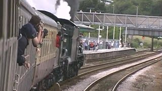 Steam on the South Devon Banks 5029 5051 Totnes PassRattery southdevonbanks cornishmainline [upl. by Mikol]