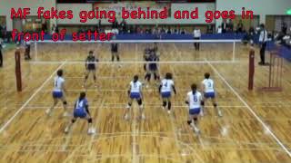 Japan Toshi Yoshida Pro Volleyball Sideout Offense and Options [upl. by Evangelia]