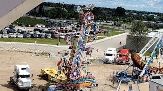 Summer Sizzler 2024  InRide Footage of the Zipper [upl. by Assirram]