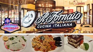 Italiana Lunch at Il Fornaio Las Vegas New York New York 🇺🇲 [upl. by Sileray]