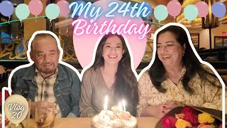 My 24th Birthday With Family  تجلیل از سالروز تولدم ھمرا با فامیل و دوستانم  Vlog 20 [upl. by Notlad545]