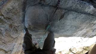 Trad Climbing on Bonnies Roof 1st pitch 59 at The Gunks NY [upl. by Daigle]