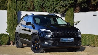 Jeep Cherokee 22 MultiJet Night Eagle 4WD offered by Norman Motors Dorset [upl. by Ilana]