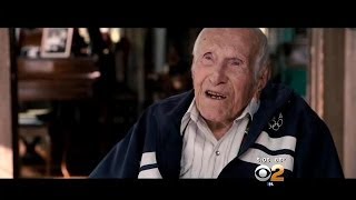 Louis Zamperini 1936 Olympian World War II POW Dies At 97 [upl. by Nomae101]