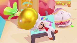 Super Mario Odyssey  All Luncheon Kingdom Power Moons [upl. by Tteirrah293]