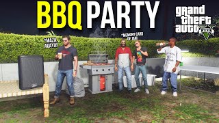 FUNNY BBQ PARTY  ASHRAF BHAI KI TAFRIYAN  GTA 5 [upl. by Lauree688]