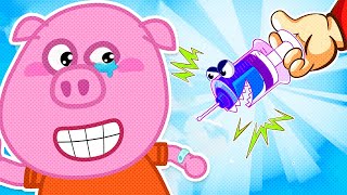 🎶 Time For A Shot Song 🤒👨‍⚕️ Nursery Rhymes amp Funny Kids Songs  Wolfoo English Song [upl. by Ednutabab]