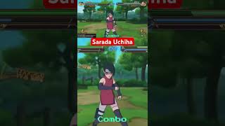 Basic Combo Attack  Sarada Uchiha narutostormconnections sarada shorts showcase fyp [upl. by Egreog]