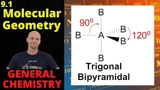 91 VSEPR Theory and Molecular Shapes  General Chemistry [upl. by Marsland]