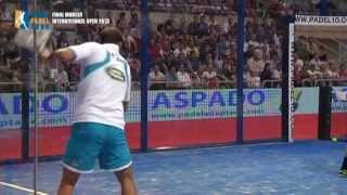 Best Rallies and Spectacular Points Final Padel Tournament WPT Murcia 2013 [upl. by Aidul]