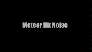 Meteor Russia Impact Explosion Noise 2013 HQ [upl. by Eneli]