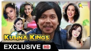 Empoy reacts to Kapamilya Leading Ladies  Kusina Kings [upl. by Nylazor]