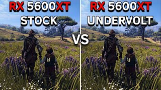 RX 5600 XT  Stock vs UndervoltOverclock  Test In 14 Games at 1080p  2023 [upl. by Anirak]