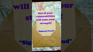 Sigmund Freud  quotOut of your vulnerabilities will come your strengthquot quote motivational success [upl. by Georglana]