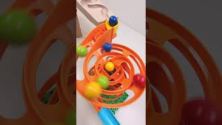 marble Run Race ASMR 153 Wooden Wave Course Colorful Marbles marblerun marblerunrace asmr [upl. by Ignacio13]