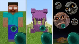 What Secrets Do All Mobs and Bosses Hold in Minecraft minecraft meme memes [upl. by Petronille993]