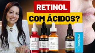 Posso usar RETINOL com ÁCIDO GLICÓLICO Descubra COMO UTILIZO retinol no verão  Dra Greice Moraes [upl. by Nivalc]