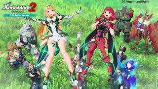 ゼノブレイド2 BGM  Xenoblade2 Nightampday BGM collection [upl. by Anipsed]