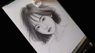 How to Draw Hyper Realistic Face Step by Step  Learn to Draw Realistic Portraits [upl. by Sneve]