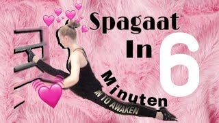 SPAGAAT in 6 minuten leren [upl. by Pirali705]