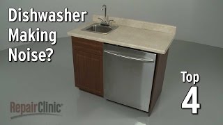 Top Reasons Dishwasher Is Noisy — Dishwasher Troubleshooting [upl. by Hyams]