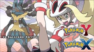 Pokémon XY  Successor Korrina Battle Music HQ [upl. by Allemahs]