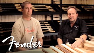 Selecting a Neck  Fender Custom Shop  Fender [upl. by Skiest698]