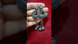 New trendy earrings collection 😍😍😘viralyoutubeshorts [upl. by Nnanerak]