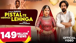 Pistal Te Mehnga Lehnga Official Video  Kay D  Anjali Raghav  Vinod  Haryanvi Song [upl. by Sivla]