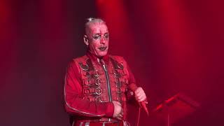 Lindemann Live  Blut 4K 60FPS [upl. by Tedie]