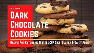 100 Cacao Dark Chocolate Cookies  Veronica Yoo Nutritionist FMCHC CFS [upl. by Ainsley283]