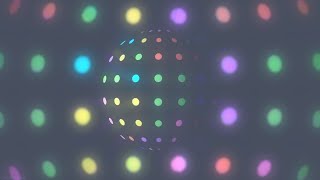 Disco Ball Light Party😱Colorful Neon Nightclub Decoration Background in Room [upl. by Kosey]