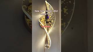 Exclusive Self Design LED Wall Lamp 2024 shorts youtubeshorts ledwalllamp walllighting bestled [upl. by Schmitt]