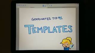 How to Make and Use Templates in Goodnotes [upl. by Talanta]