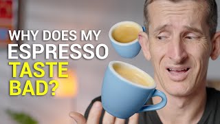 Why does my Espresso Taste Bad A Beginners Coffee Guide [upl. by Rimisac851]