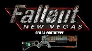 Fallout New Vegas  Unique Weapons AER14 Prototype [upl. by Anees]