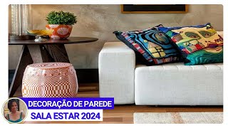 8 IDEIAS DE DECORAÇÃO DE PAREDE PARA SALA DE ESTAR 2024 👌👌 [upl. by Zak96]