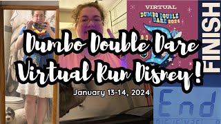 Virtual Disneyland Dumbo Double Dare 2024 [upl. by Akinnej478]