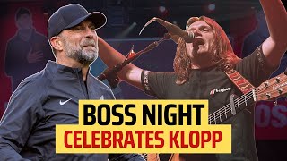 A celebration of Jurgen Klopp  Jamie Webster  BOSS NIGHT [upl. by Enenaej405]