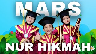 INSTRUMEN MARS NUR HIKMAH LIRIK VIDEO [upl. by Miguel806]